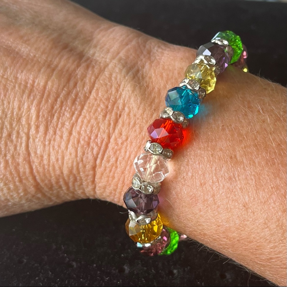 Glass Bead Bracelet